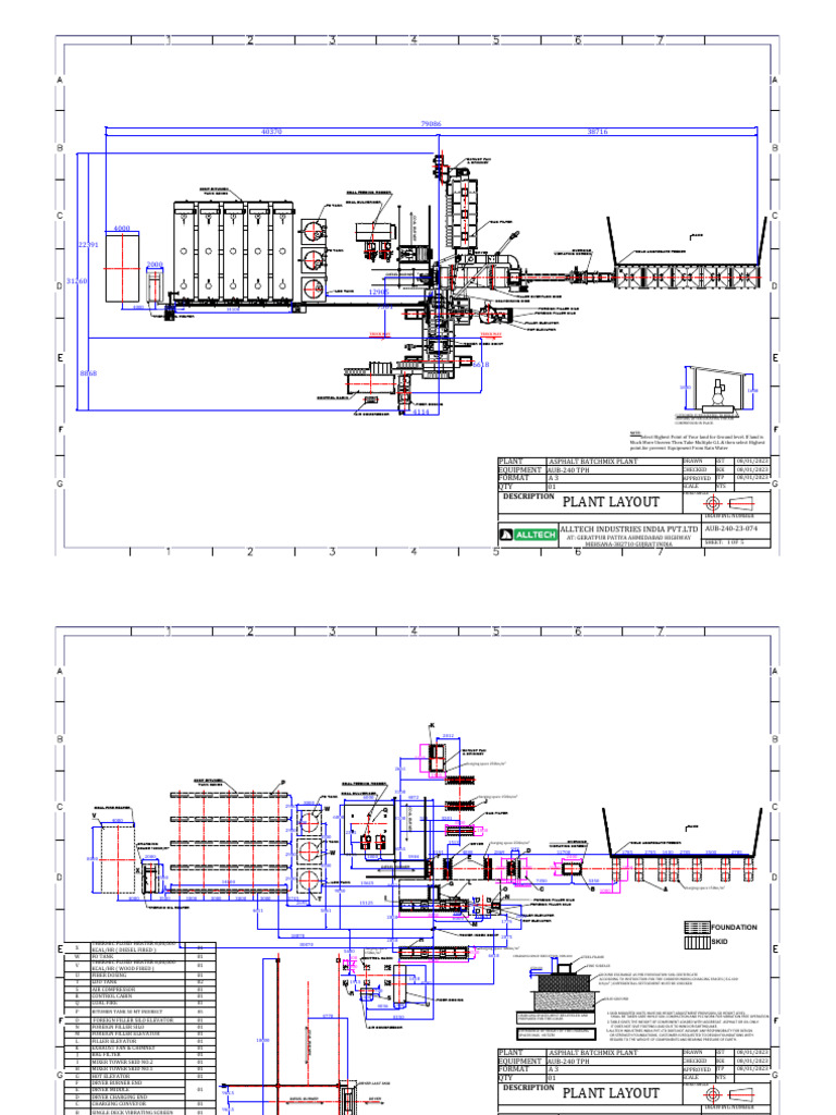 Asphalt Batchmix Plant Layout Guide | PDF