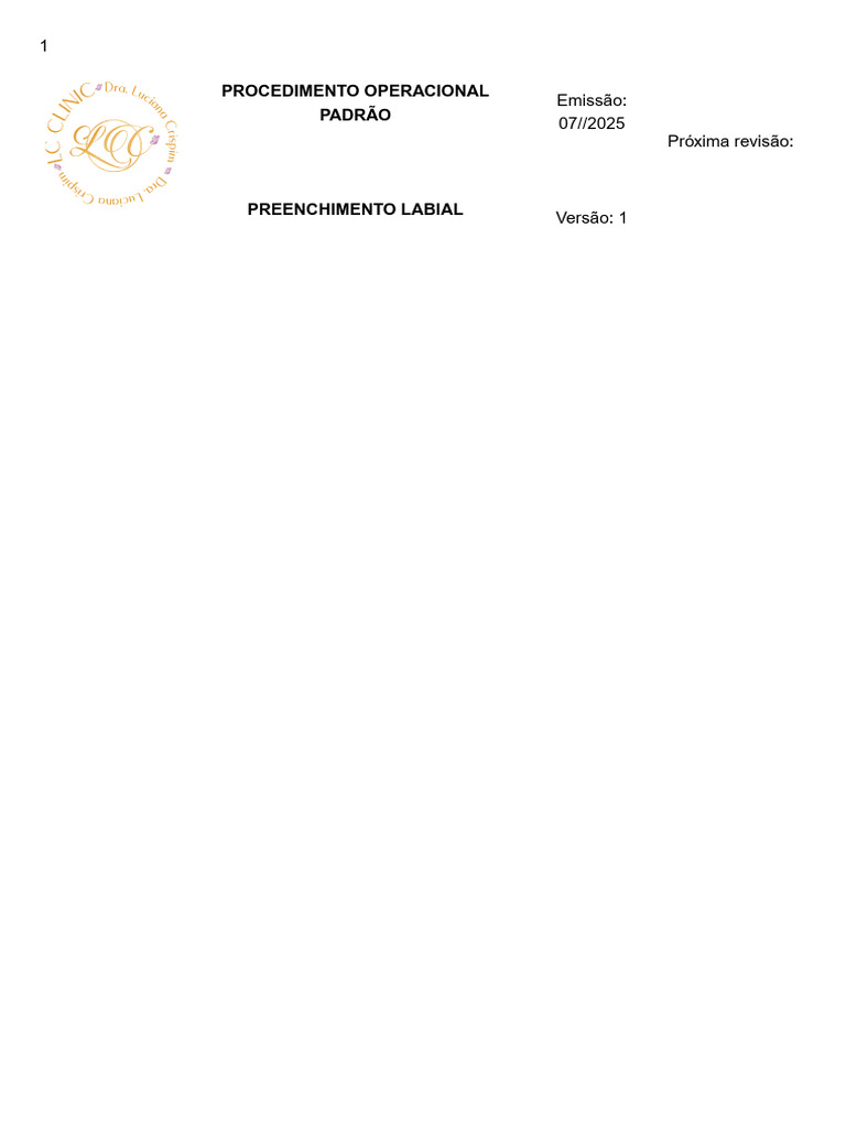 Procedimento de Preenchimento Labial | PDF | Anestesia | Especialidades ...