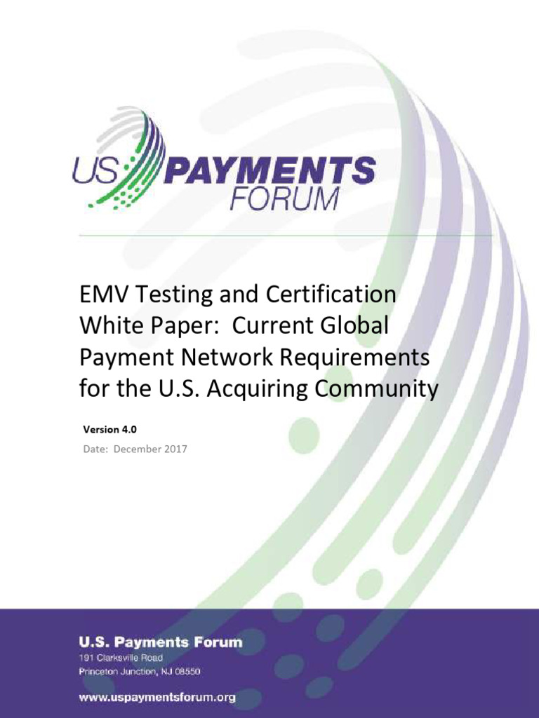 EMV Testing & Certification Guide | PDF | Emv | Debit Card