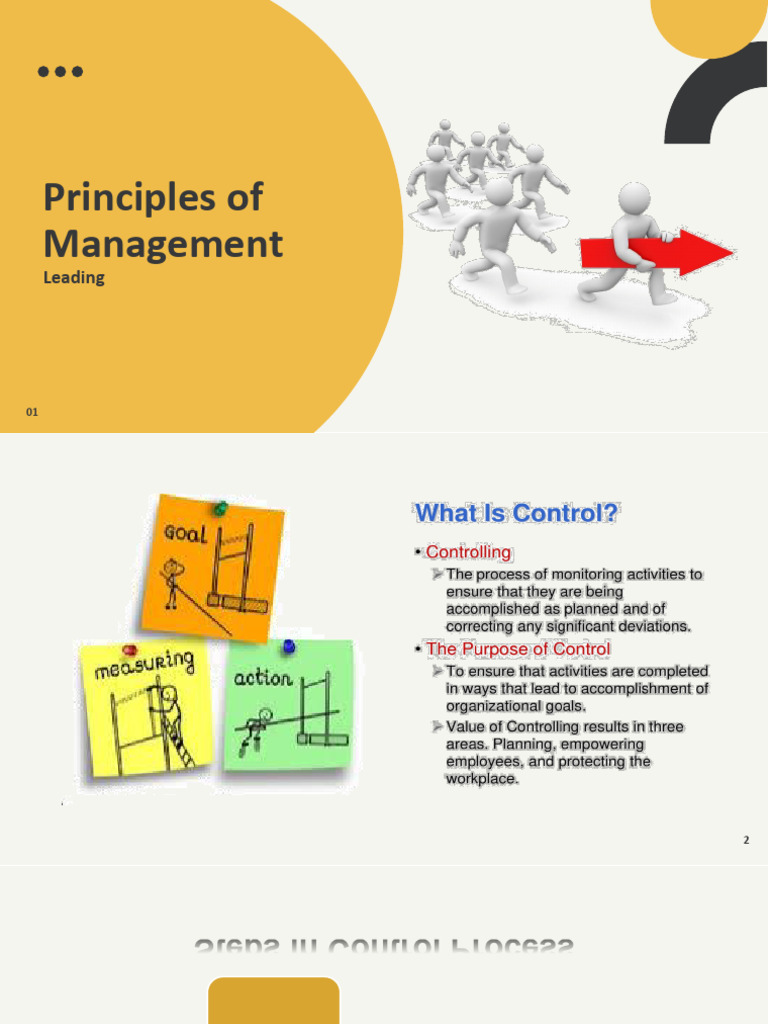 Principles of MGT (8-Controlling) | PDF