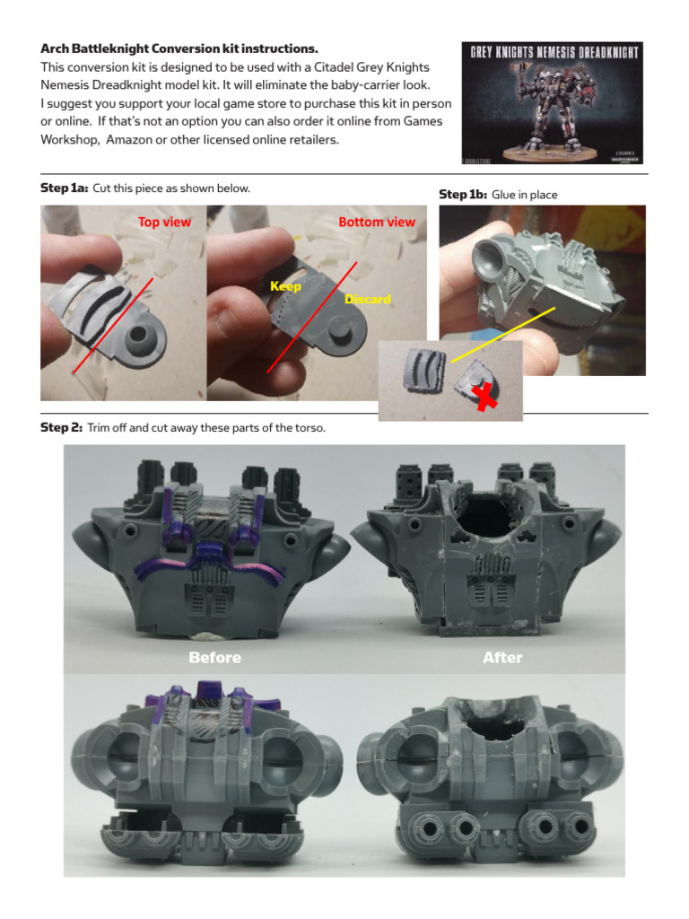 Arch Battleknight Instructions | PDF