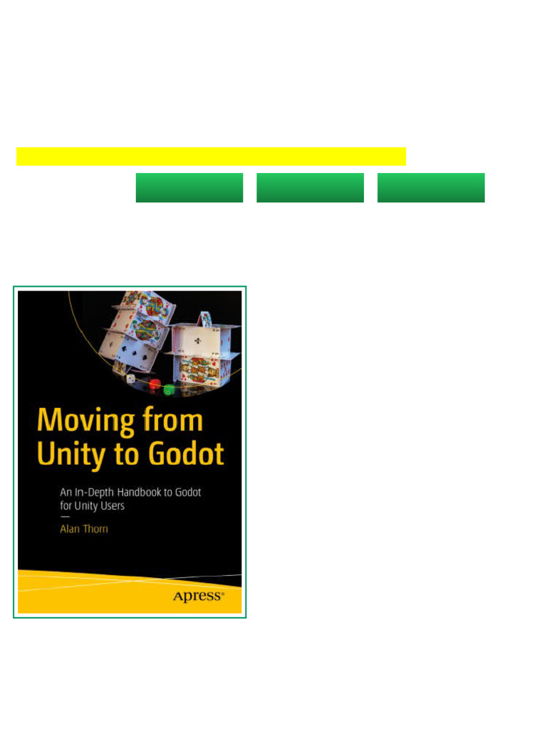 Moving from Unity to Godot: An In-Depth Handbook to Godot for Unity ...