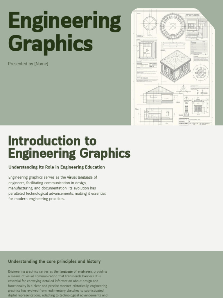 Introduction to Engineering Graphics | PDF | Technical Drawing ...