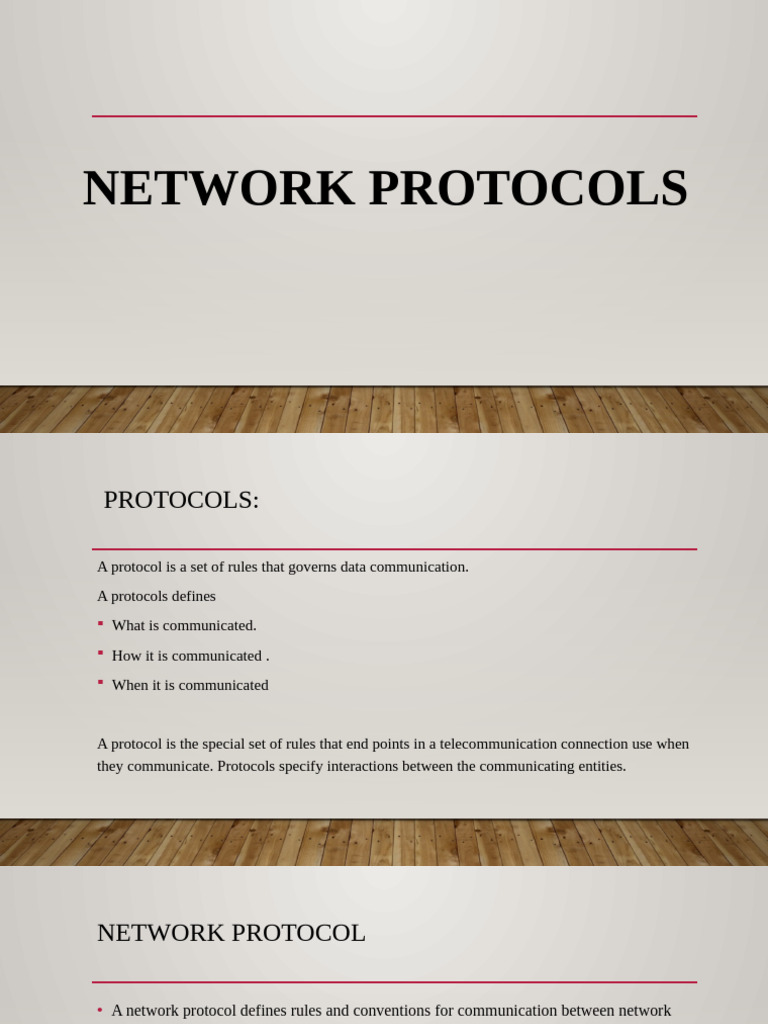 Lec 9 Network Protocols | PDF | Computer Network | Port (Computer ...