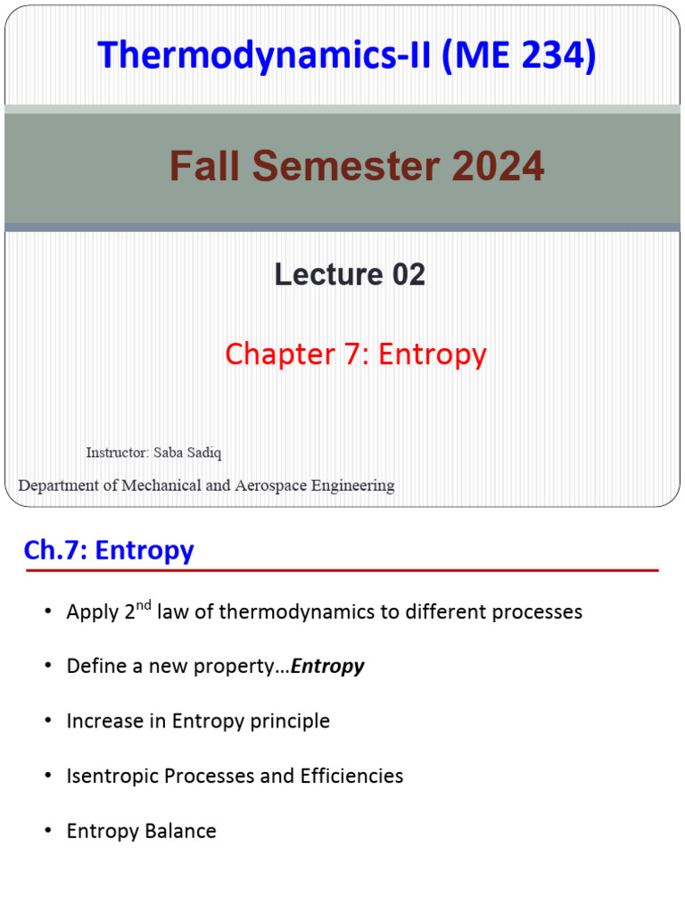 Understanding Entropy in Thermodynamics | PDF | Entropy | Heat