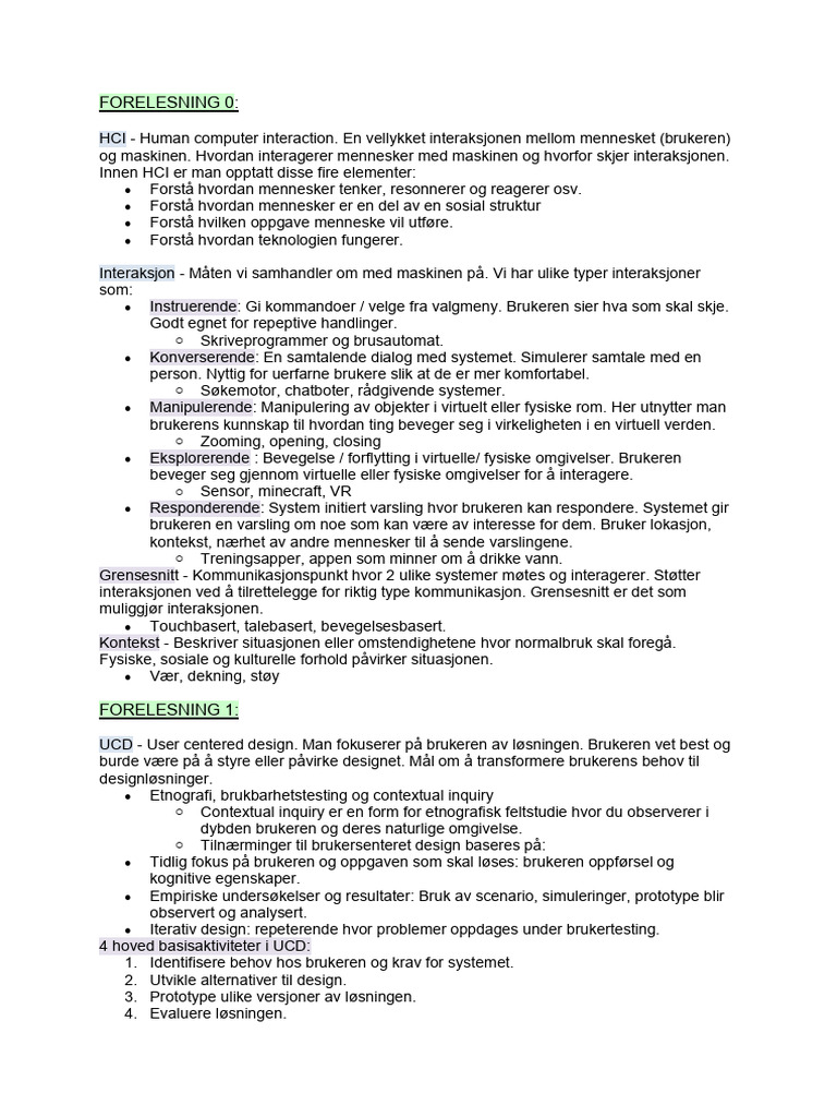 1050 Notater | PDF