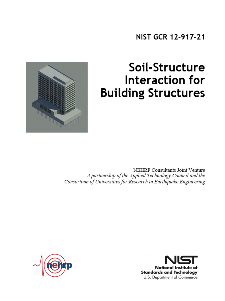 Soil-Structure Interaction Guide | PDF | National Institute Of ...