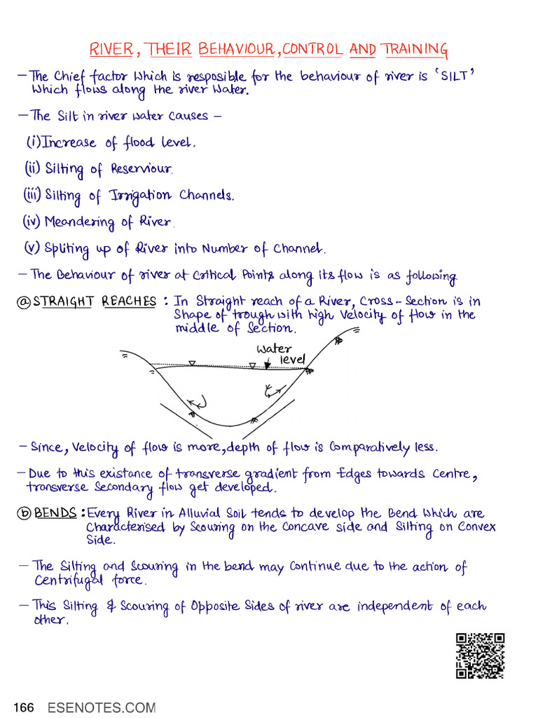 Rivers, Their Behavior, Control & Training | PDF
