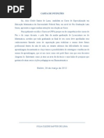 Carta de Intenção - modelo