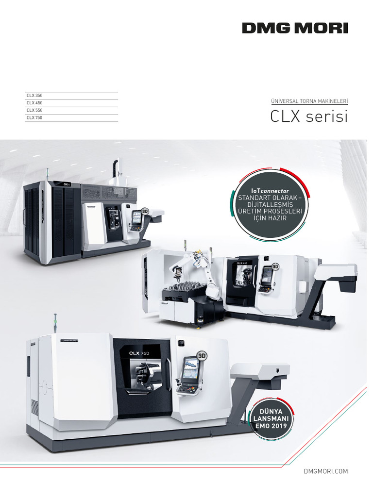 CLX Serisi: CLX 350 CLX 450 CLX 550 CLX 750 | PDF