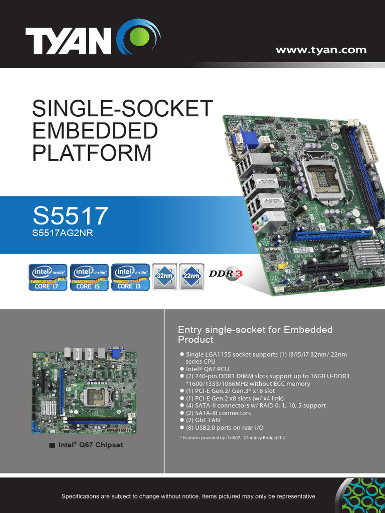Intel Q67 Motherboard Specifications | PDF | Computer Hardware ...