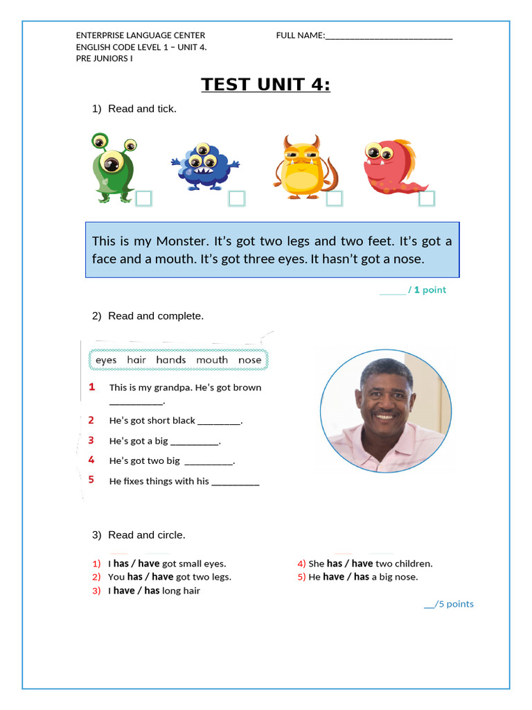 Test PJ Unit 4 | PDF