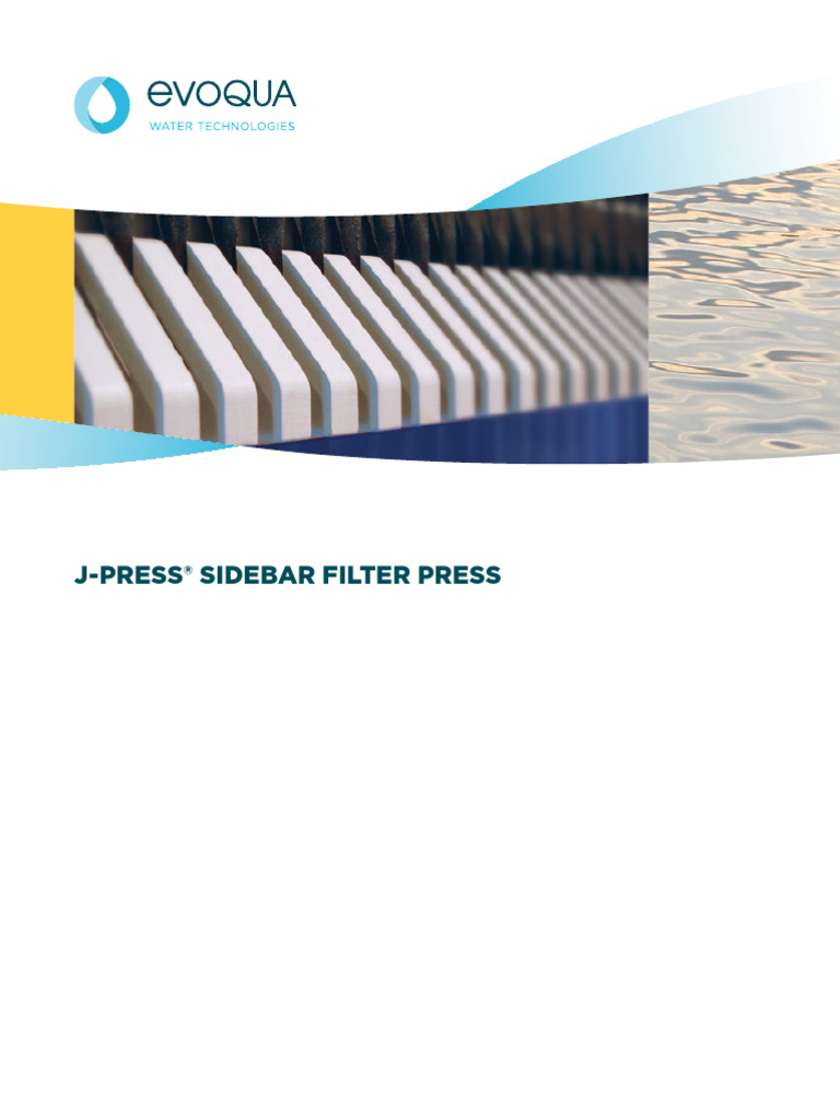 J-PRESS® Sidebar Filter Press Overview | PDF | Filtration | Pump