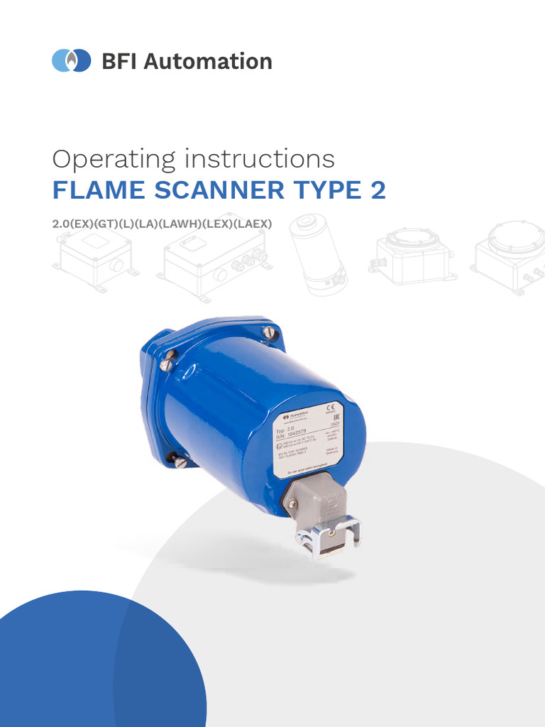 Flame Scanner Type 2 Operating Guide | PDF | Electrical Connector ...