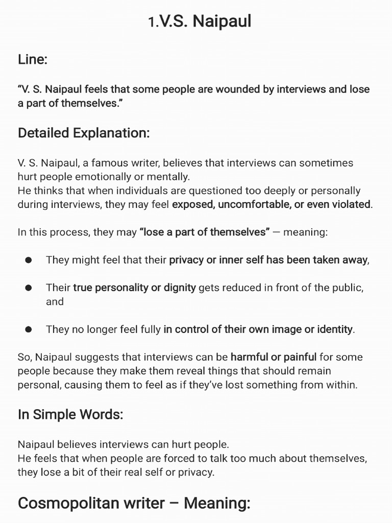 The Interview Part L 3 | PDF