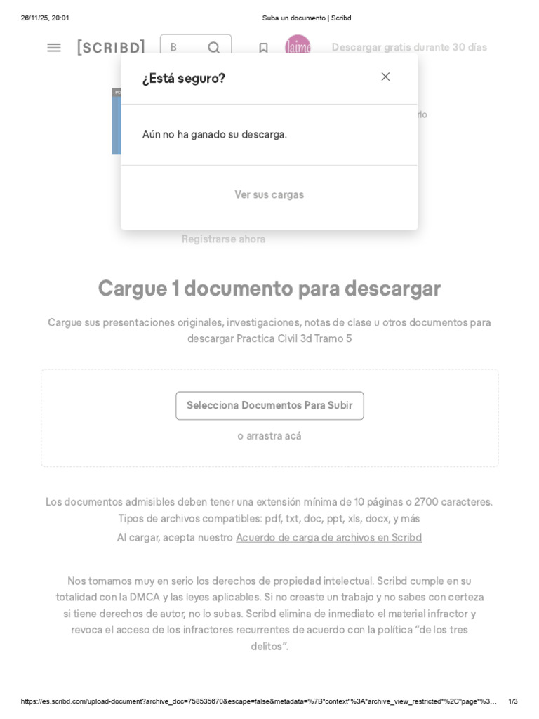 Suba Un Documento - Scribd | PDF | Scribd