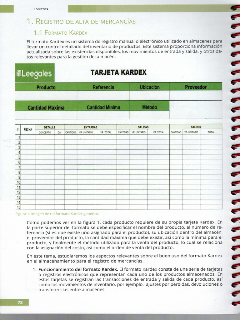 Kardex 2 | PDF