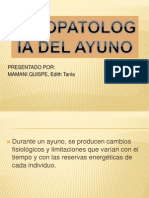 Fisiopatología Del Ayuno