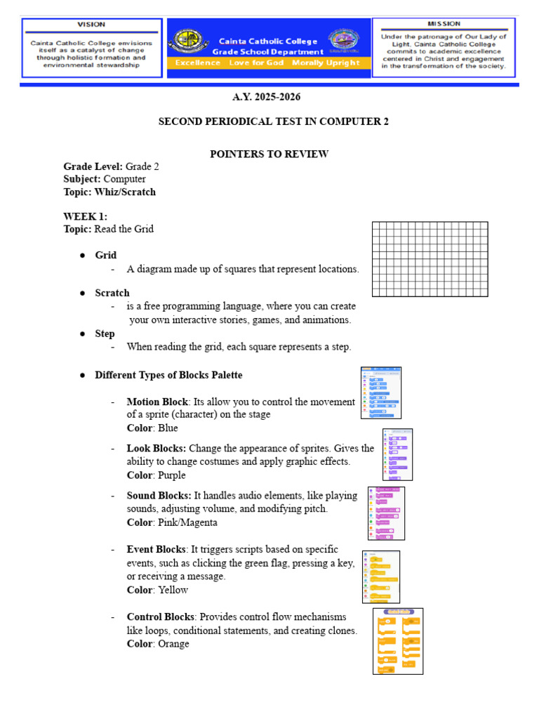 2nd Quarter Pointers Grade 2.Docx | PDF