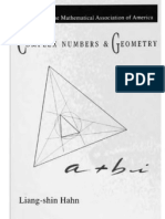 Hahn - Complex Numbers and Geometry (205p)(Dolciani 1994)