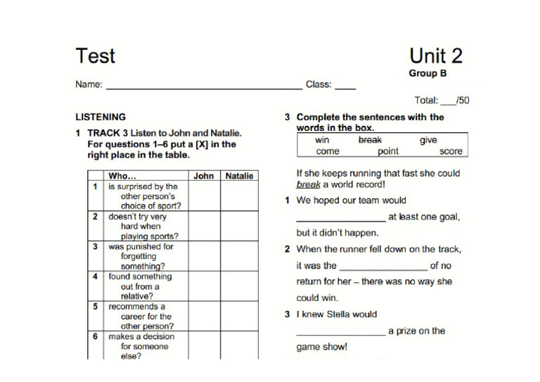 Focus Test | PDF