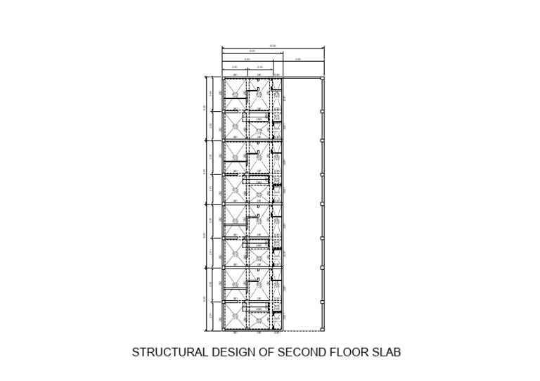 Second Floor Slab Structural Design | PDF | Floors | Pedestrian ...