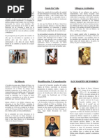 Triptico San Martin de Porres