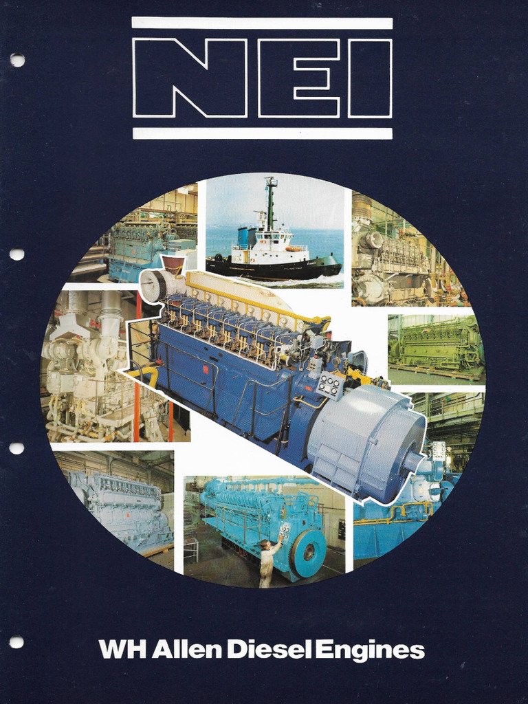 WH Allen Diesel Engine Overview | PDF | Engines | Fuel Oil