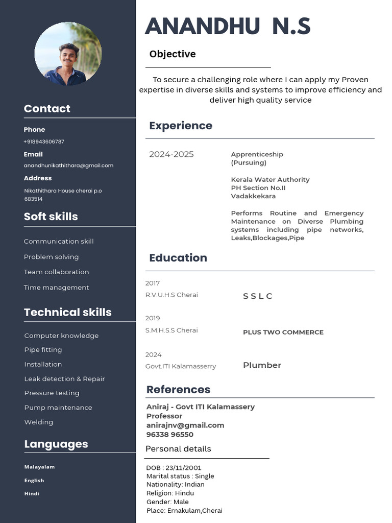 Minimalist CV Resume - 20251011 - 221659 - 0000 | PDF