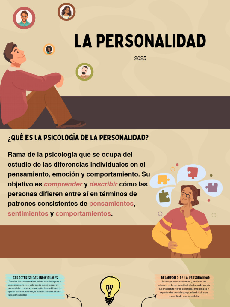 Psicología de la Personalidad: Claves y Teorías | PDF | Temperamento ...