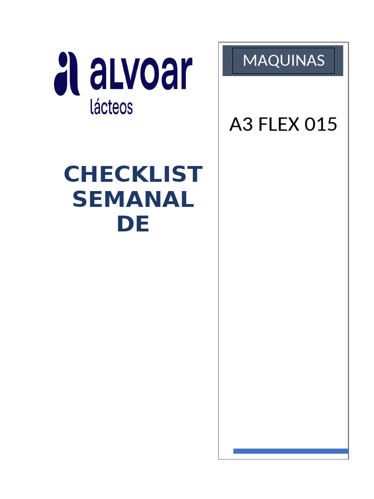Capa Check List 015 | PDF
