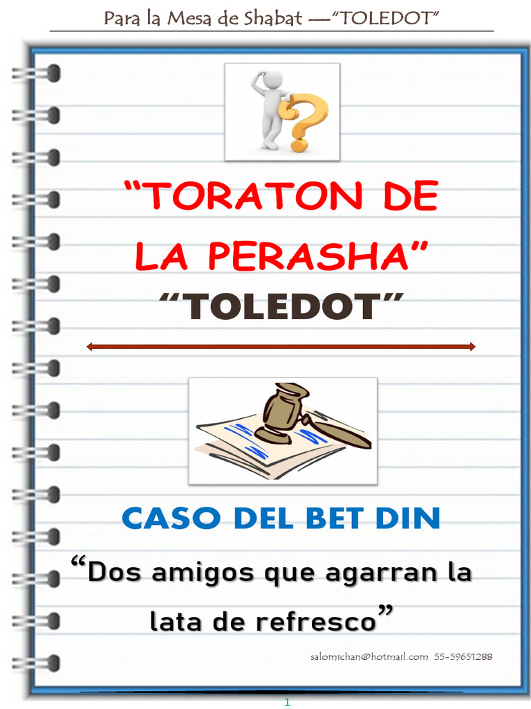 Preguntas y Reflexiones sobre Toledot | PDF