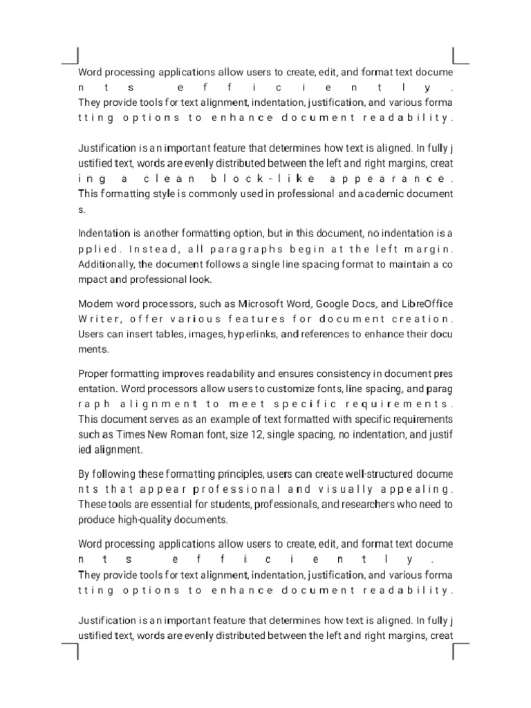 Ms Word Practicals 3 | PDF