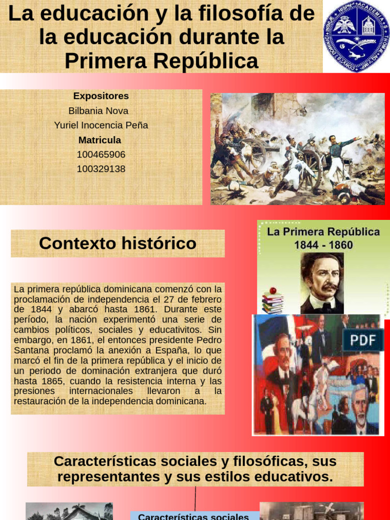 La educación y la filosofía de la educación | PDF | República ...