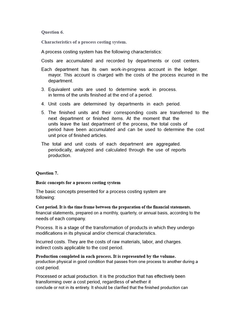 Production Cost Report | PDF | Cost Of Goods Sold | Inventory