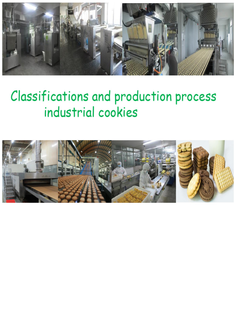 42. Cookie production process | PDF | Flour | Foods