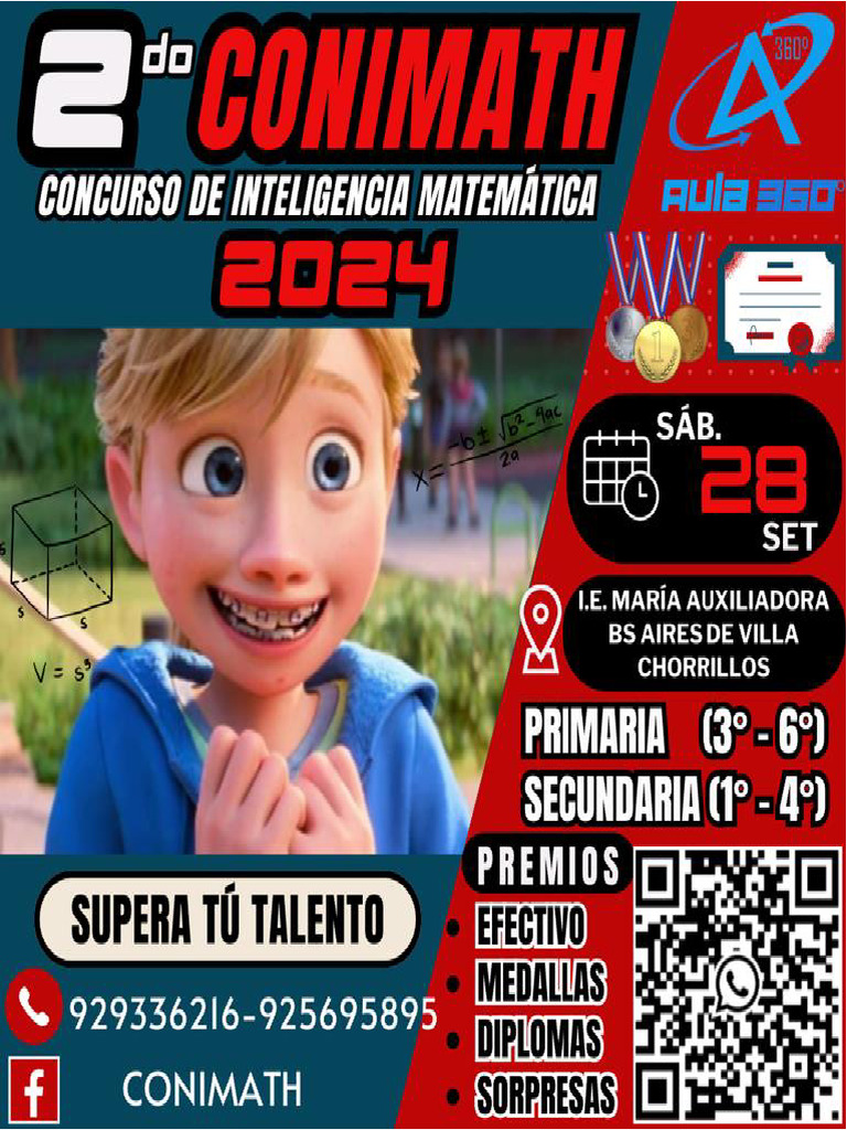 II Concurso de Inteligencia Matemática 2024 | PDF | Ecuaciones | Número ...