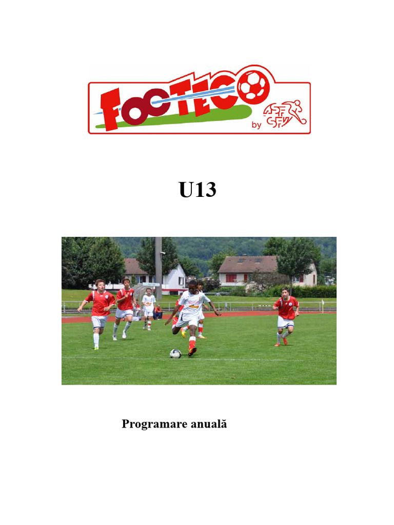 U13 - Programare Anuală | PDF