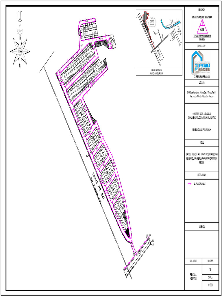 6 Layout Run Off Air Hujan | PDF