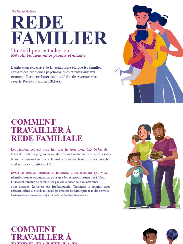 Renforcer les Liens Familiaux avec RFA | PDF