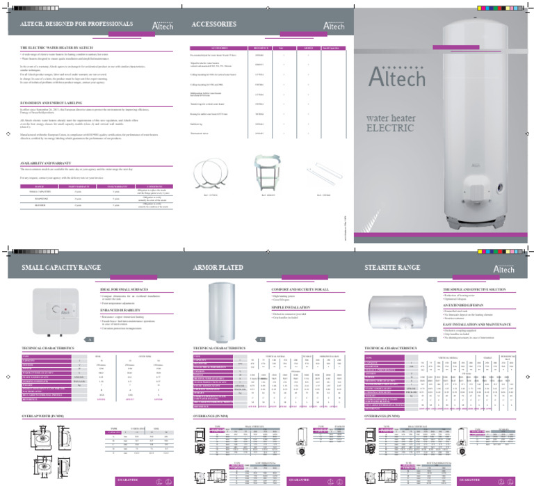 BECS Altech | PDF | Water Heating | Corrosion