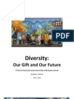 The Burlington School District's Diversity Plan Diversity Plan 06-01-12 FIXED