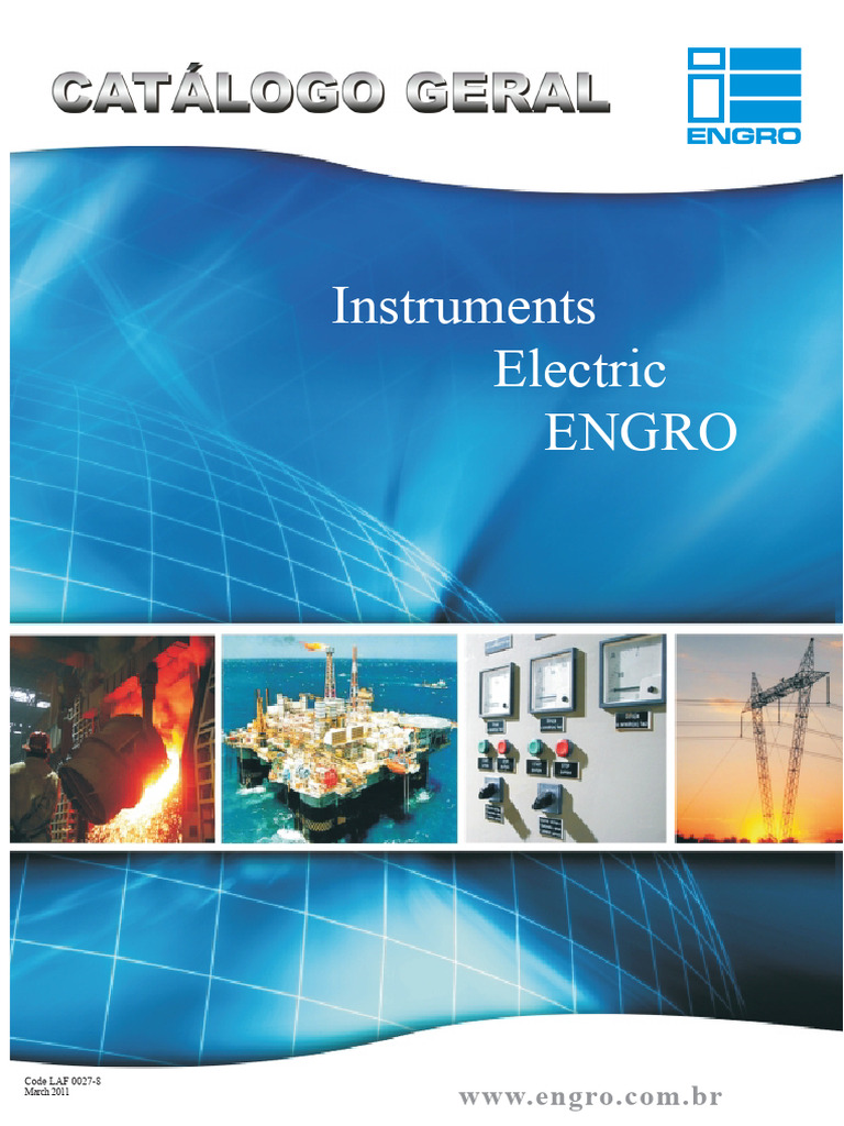 ENGRO Electric Instruments | PDF | Instrumentation | Alternating Current