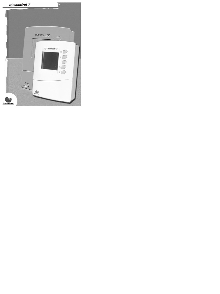 Guide d'utilisation du thermostat exacontrol 7 PDF Électrotechnique — free download