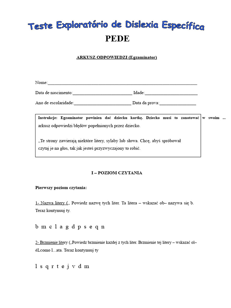 PEDE - Pełne | PDF