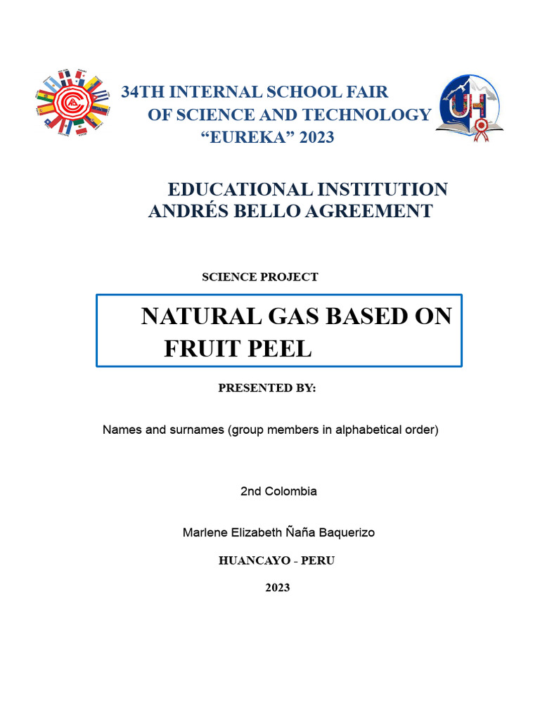 Cab Report Format 2023 | PDF | Biogas | Waste