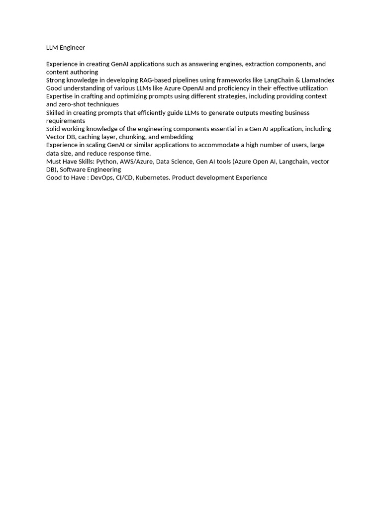LLM Engineer | PDF