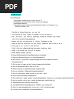 Fast Talk Questions for Fun and Flirting | PDF
