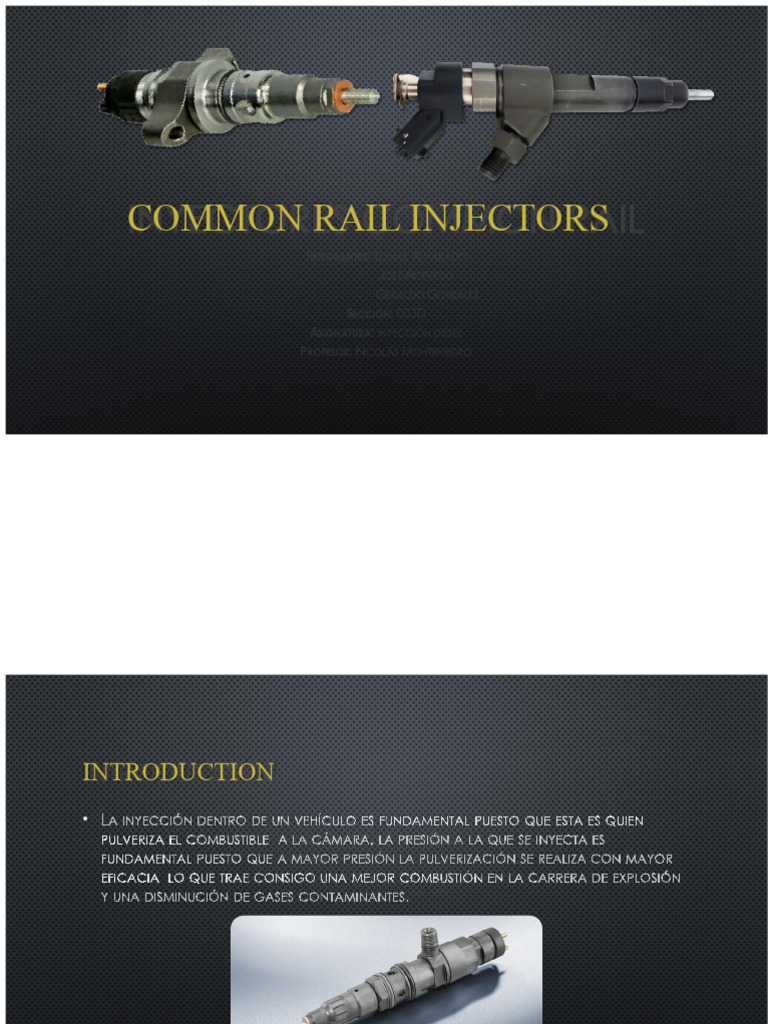 CR Injector | PDF
