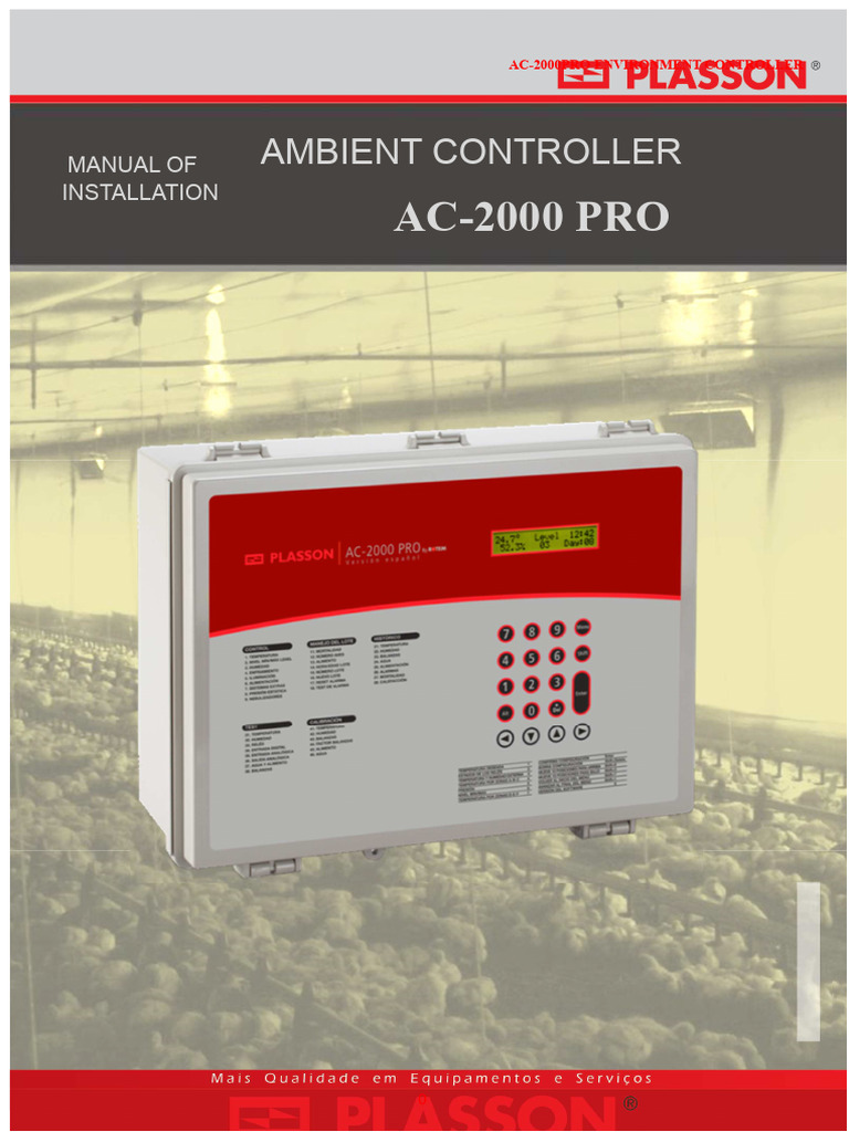 AC-2000PRO Ambient Controller Manual | PDF | Relay | Fuse (Electrical)